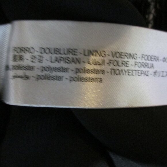 ZARA DRESS PRINTED SHORT FLORAL Long Sleeves BLACK LILAC SIZE S $69 NEW - Picture 9 of 9